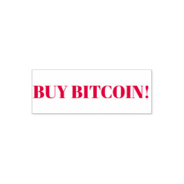 KAUFEN VON BITCOIN INK BRIEFMARKE PERMASTEMPEL