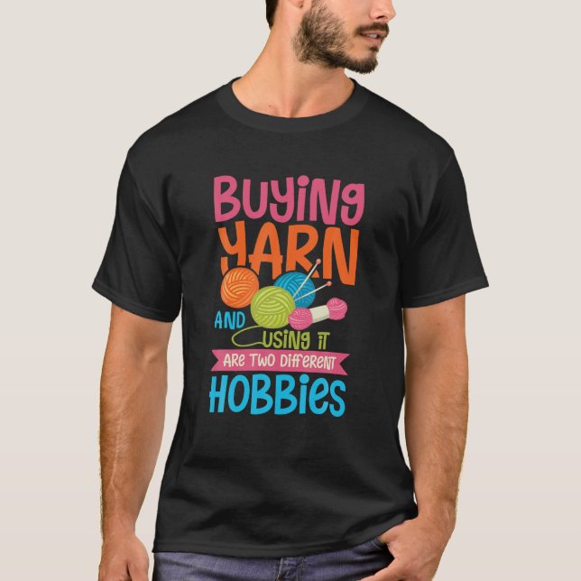 Kaufen von Garnen | Liebe Knittern T-Shirt (Vorderseite)