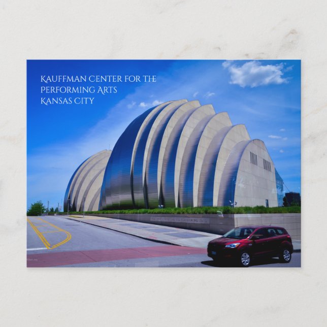 Kauffman Centre, Kansas City Postkarte (Vorderseite)