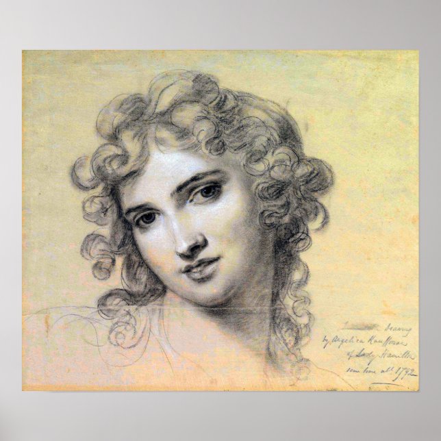 Kauffman - Emma Hamilton Poster (Vorne)
