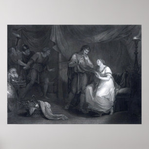Kauffman - Szene von Troilus und Cressida Poster