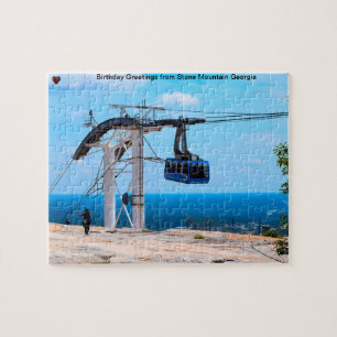 Kaufhausseilbahn Stone Mountain Georgia Puzzle