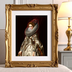 Kaugummi Diva in einer Nackenruppe Poster