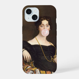 Kaugummi-Diva Madame Ponselle iPhone 15 Hülle
