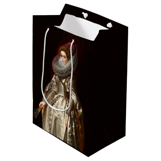 Kaugummi Diva Marchesa Mittlere Geschenktüte (Vorderseite Schrägansicht)