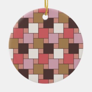 Kaugummi-Sorbet Keramik Ornament