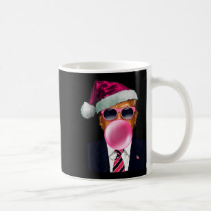 Kaugummi Trump bläst Bubble Gum Weihnachten Pink Kaffeetasse