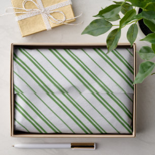 Kaugummi-Zuckerstangen-Weihnachtsstreifen Seidenpapier