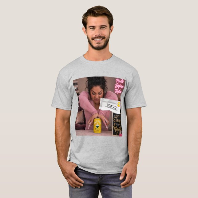 Kaugummipapier Witze T-Shirt (Vorne ganz)