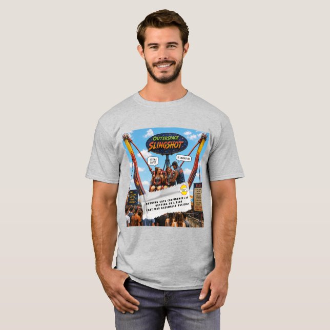Kaugummipapier Witze T-Shirt (Vorne ganz)