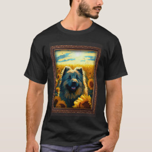 Kaukasische Hirtenmalerei Sonnenblumen Blume Mama T-Shirt