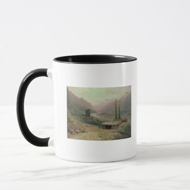 Kaukasische Schlucht, 1893 Tasse (Links)
