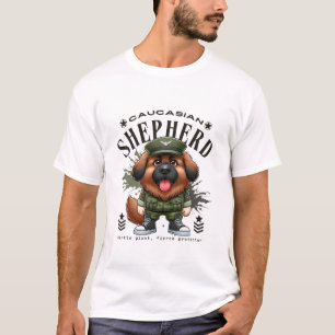 Kaukasischer Schäferhund sanfter Riese T-Shirt