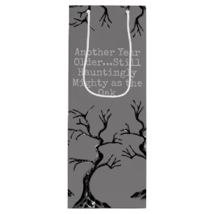 Kaum ein anderer als die Oak Spooky Wine Gift Bag Geschenktüte Für Weinflaschen