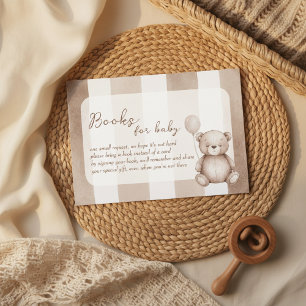 Kaum Erwartet Neutrale Teddy Baby-Party Begleitkarte