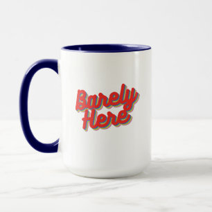 Kaum hier / rot tasse