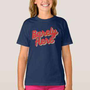Kaum hier / Roter T - Shirt