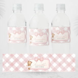 Kaum warten Eleganter Bär Baby Shower