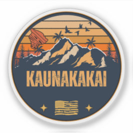 Kaunakakai, Hawaii Aufkleber