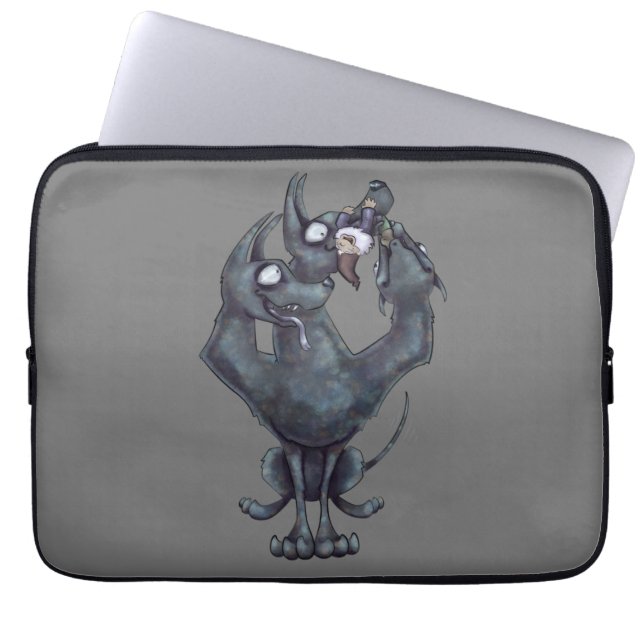 Kauspielzeug Laptopschutzhülle (Vorderseite)