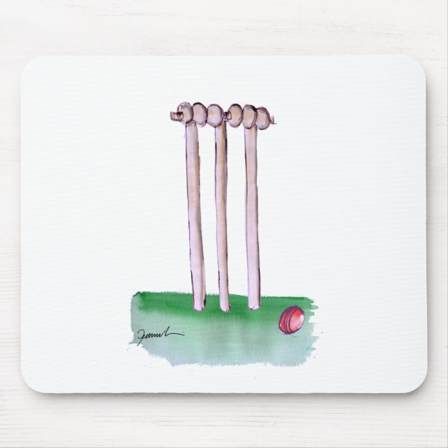 KAUTIONS-Kricket, tony fernandes Mousepad (Vorne)