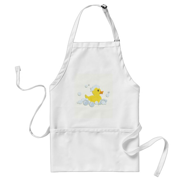 Kautschuk-Ducky in Blasen Schürze (Vorne)