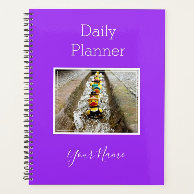 Kautschukente Foto Daily Planner - HAMbWG Planer (Vorderseite)