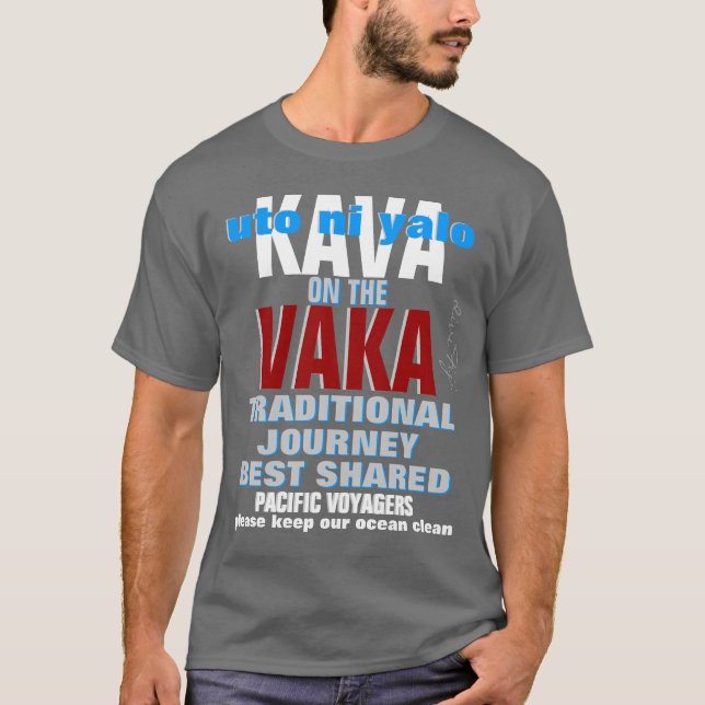 Kava auf dem Vaka T-Shirt (Vorderseite)