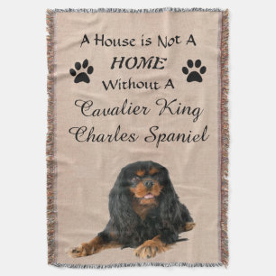 Kavalier König Charles Spaniel Hund Decke