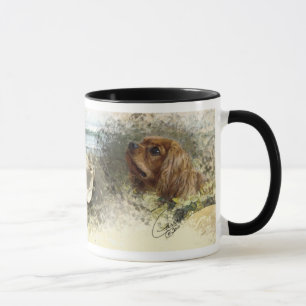 Kavalier König Charles Spanier Tasse