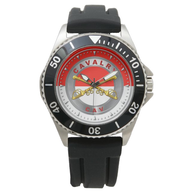 Kavallerie Armbanduhr (Vorderseite)