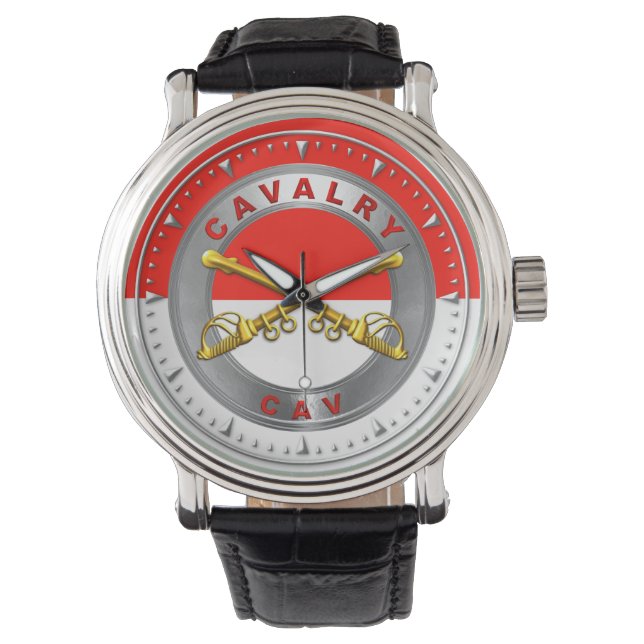 Kavallerie Armbanduhr (Vorderseite)