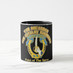 Kavallerie-schwarzer Kaffee-Tasse ArtisticVegas US Tasse