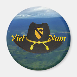 Kavallerievietnam-Luft cav Flecken Magnettierarzt Magnet