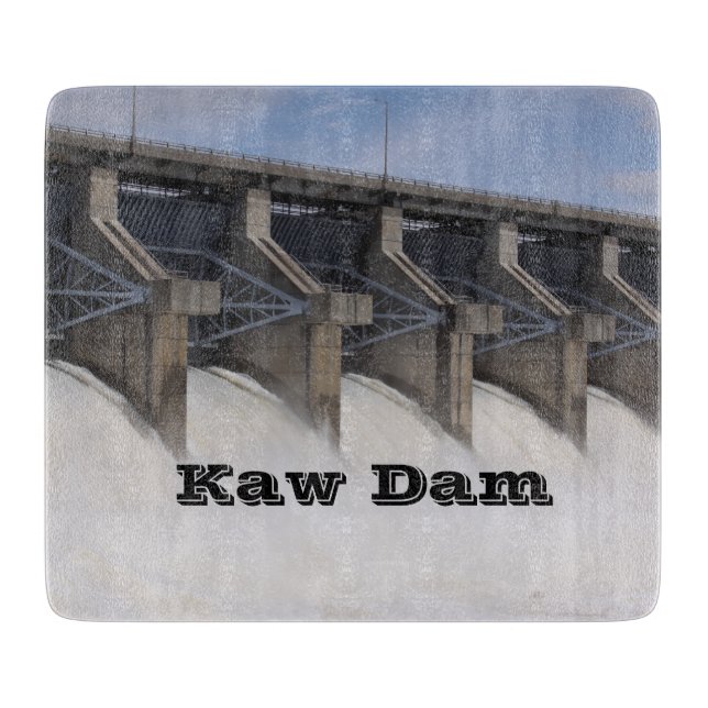 Kaw Dam Cutting Board Schneidebrett (Vorderseite)