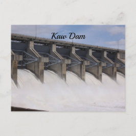 Kaw Dam Postcard Postkarte