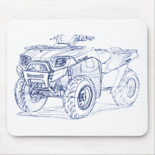Kaw Gewalt 650 2009+ Mousepad