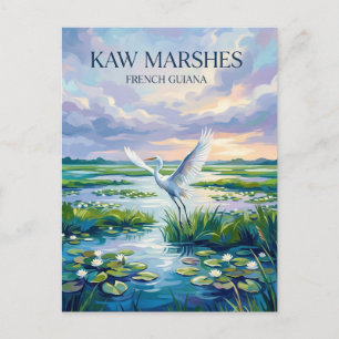 Kaw-Marskes Französisch-Guayana Postkarte