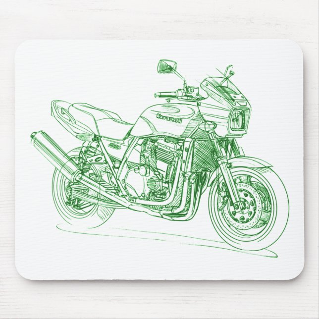 Kaw ZRX 1200 Mousepad (Vorne)