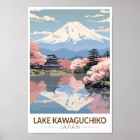 Kawaguchiko - Japan Reisen Vintag