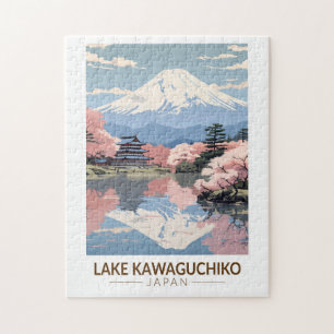 Kawaguchisee Japan Reise Kunst Vintage