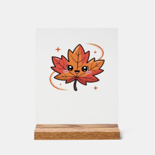 kawai Blatt, Klassisches T-Shirt Acrylschild