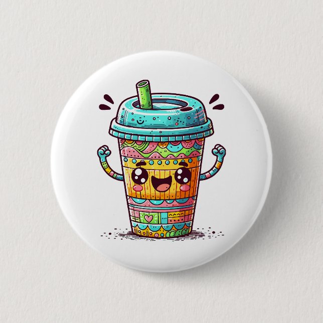 Kawai Coffee Button (Vorderseite)