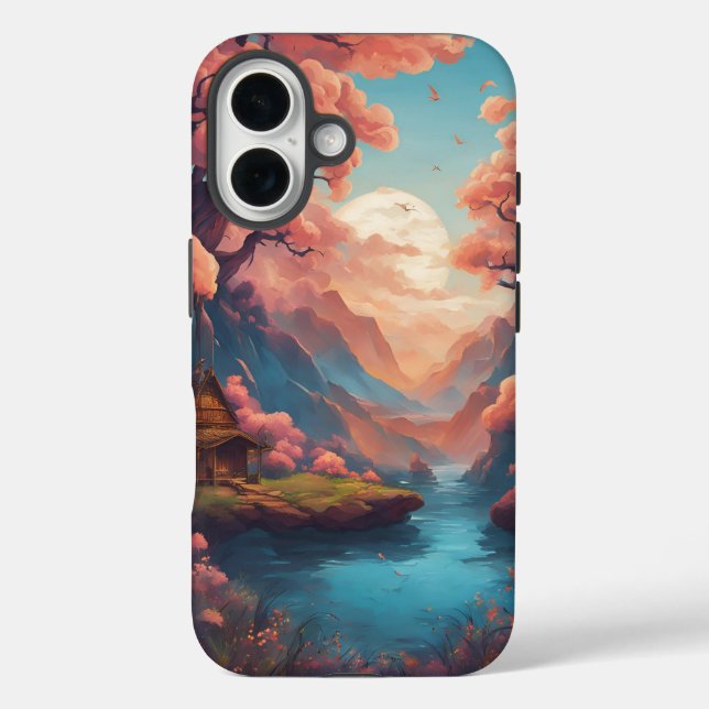 Kawai iPhone 16 Hülle (Rückseite)