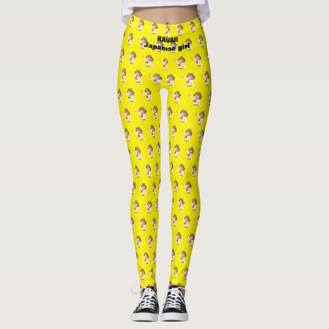 KAWAI, Japanerin Leggings (Vorderseite)