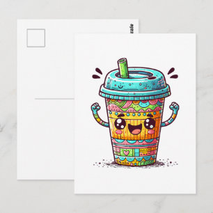 Kawai Kaffee Postkarte