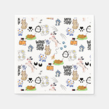 Kawai Pet Lover Niedliches nahtloses Muster