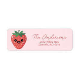 Kawai Strawberry Return Address