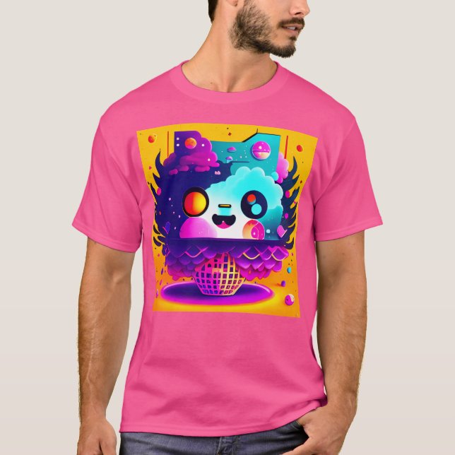 Kawaii Abstractions II T-Shirt (Vorderseite)