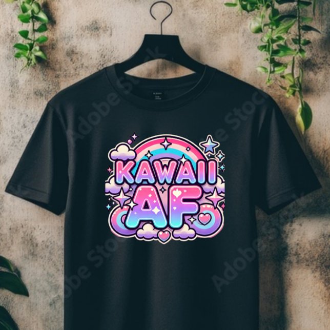 Kawaii AF T-Shirt (Von Creator hochgeladen)